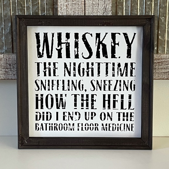 Other - Whiskey Wall Decor